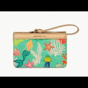 Spartina 449 Golden Mermaid Wristlet